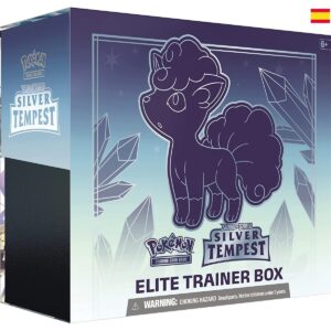 POKEMON CAJA ENTRENADOR ELITE TEMPESTAD PLATEADA 12 CASTELLANO